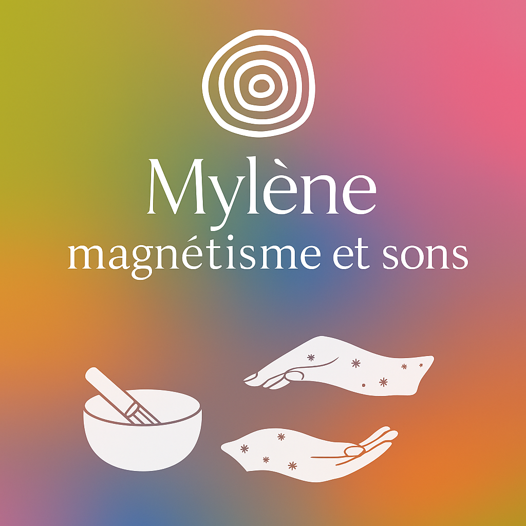 logo mylène magnétisme et sons
